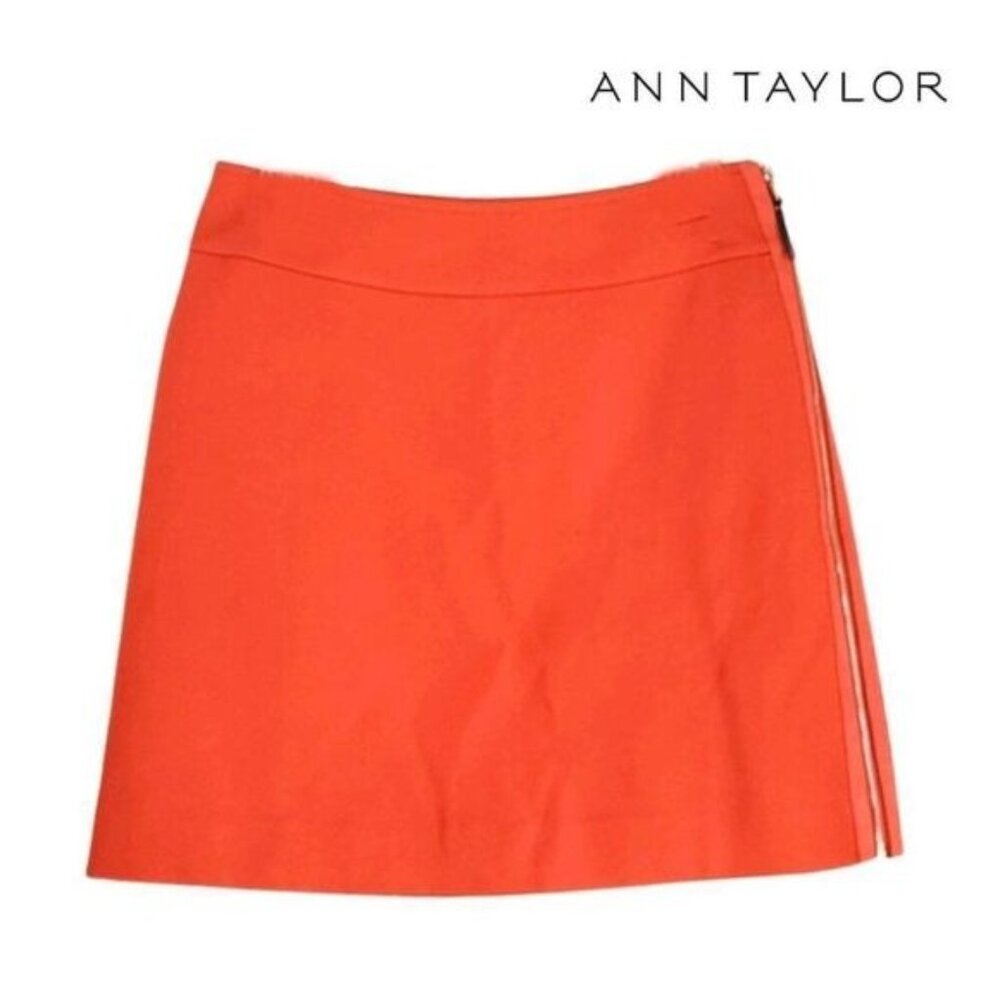 Ann Taylor Loft Women's Side Zip Short Mini Skirt‎